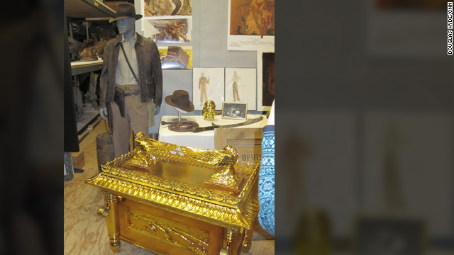 The "Ark of the Covenant" -- nothing else comes close. Here's the raider's iconic costume and his most famous discovery from his first adventure, 1981's "Raiders of the Lost Ark."