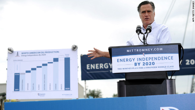 Republican presidential candidate Mitt Romney speaks during a campaign event Thursday in Hobbs, New Mexico. 