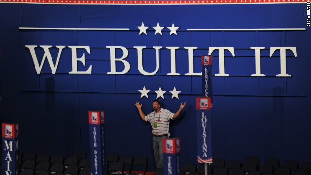 Democrats in Tampa: What did Romney build?
