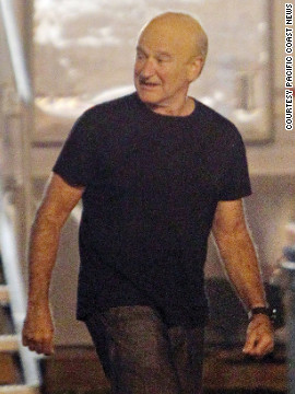 Robin Williams was photographed on the New Orleans set of "The Butler" last year. The movie tells the story of a longtime White House butler. Williams, who sports a bald cap for his role as Dwight Eisenhower, is <a href='http://www.imdb.com/title/tt1327773/' >one of many actors</a> who'll portray a president in the film. This isn't the 61-year-old's first time playing commander-in-chief. He played Theodore Roosevelt in the "Night at the Museum" franchise.