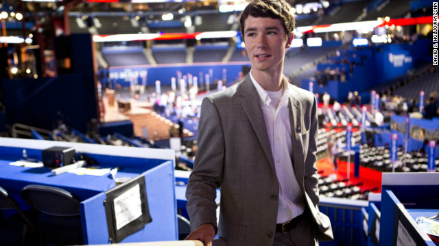 The youngest Republican delegate