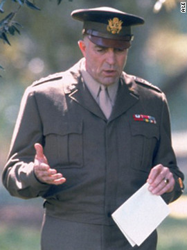 Tom Selleck ditched his mustache for 2004's "Ike: Countdown to D-Day." In the Robert Harmon-directed TV movie, about the months leading up to Operation Neptune, Selleck plays Gen. Dwight D. Eisenhower before becoming the 34th president of the United States. "A&amp;E's comprehensive production is anything but dull," <a href='http://www.variety.com/review/VE1117923983?refCatId=31' >Variety's Laura Fries </a>wrote of the film, which was nominated for six Emmy Awards.