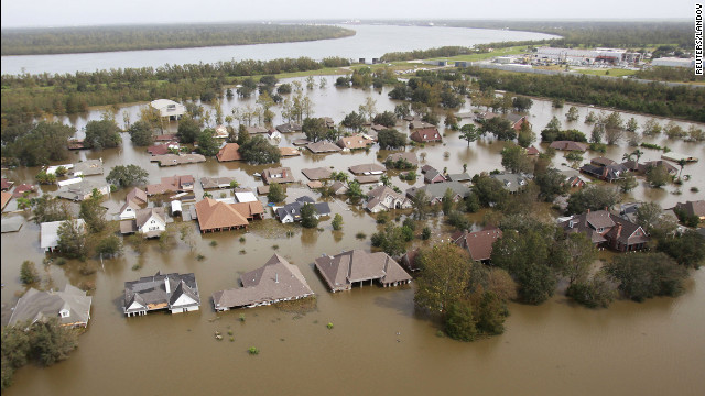 Riesgo de más inundaciones en Luisiana tras el paso del huracán Isaac