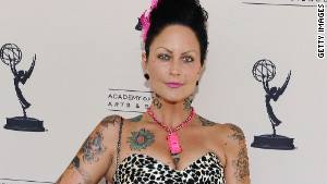 Costume designer Mandi Line attends an Academy of Television Arts & Sciences reception in Los Angeles.