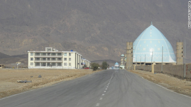 A mosque outside of Kandahar city.