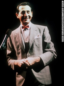 After his 1991 arrest made him the target of some gags, Paul Reubens took the VMAs stage as Pee-wee Herman, asking, "Heard any good jokes lately?"