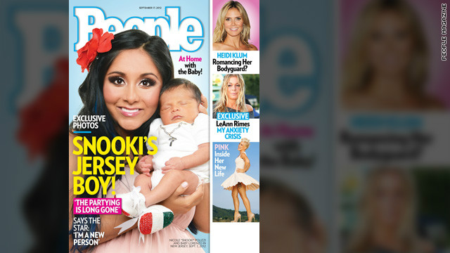 Snooki shows off baby Lorenzo: Partying days are done
