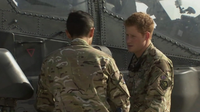 El príncipe Enrique llega a Afganistán en un despliegue del ejército británico