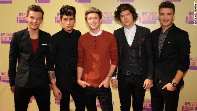 Unos premios MTV con saltos, volteretas y "One Direction"
