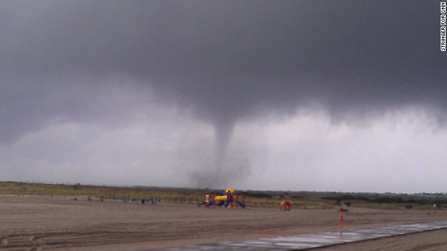 A video from a CNN stringer shows a tornado touching down in Queens, New York, at approximately 11 a.m. on Saturday, September 8.