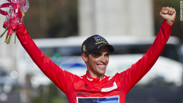 Alberto Contador, campeón de la Vuelta a España 2012