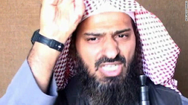 A screen shot of a video shows Al-Qaeda's Said al-Shihri on October 6, 2010.