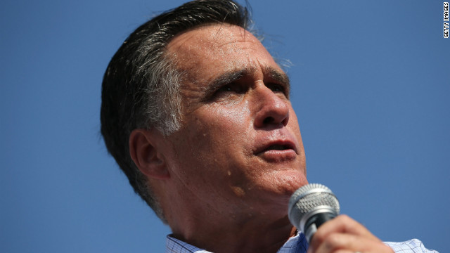 Outside airport, Romney marks 9/11 anniversary