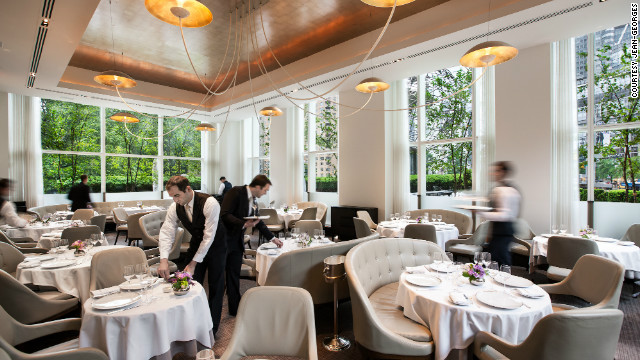 Nestled next to the vast grassy expanse of Central Park, the three Michelin-starred Jean-Georges serves Asian influenced French cuisine that presents a tour-de-force of modern, subtle flavors.