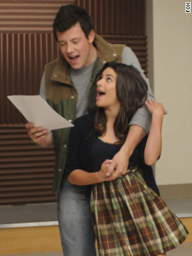 "Glee's" Finn and Rachel, played by Corey Monteith and Lea Michele, respectively, have been dating on and off since the series premiered on Fox. But the actors' real-life relationship seems to be going well. The pair first <a href='http://hollywoodlife.com/2012/08/20/lea-michele-cory-monteith-dating-red-carpet-do-something-awards-pics/' >walked the red carpet</a> together at the Do Something Awards in August.