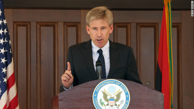 J Christopher Stevens embajador de Estados Unidos en Libia fue asesinado en un ataque con cohetes contra el consulado estadounidense