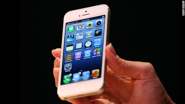 The iPhone 5 looks similar to previous models but has a larger screen and is lighter and thinner than the iPhone 4S.