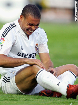 Ronaldo Knee Injury on During His Career Ronaldo Was Hampered By Chronic Knee Injuries  After