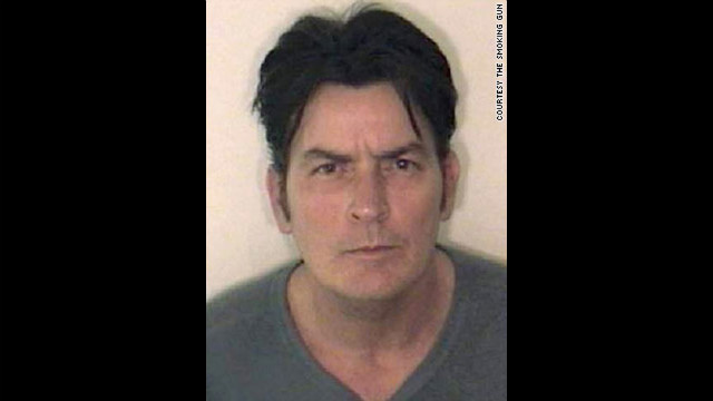 Bad boy actor Charlie Sheen is no stranger to Hollywood scandal. He posed for this mug after a 2009 arrest related to a domestic violence dispute. 