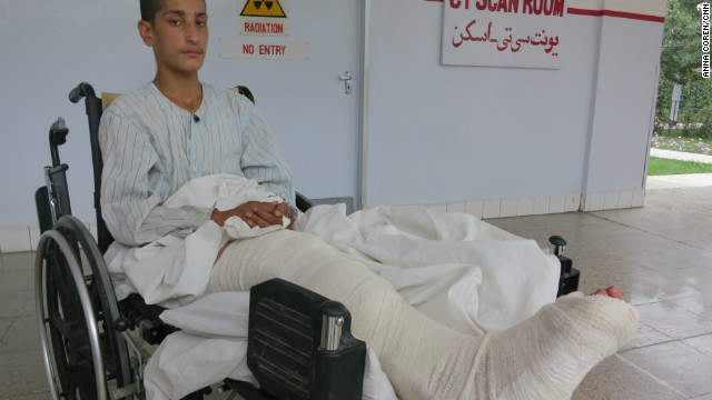 Naweed Tanha, 17 was badly injured in the blast and is recovering in hospital in Kabul. "I am so upset for losing my friends," Naweed told CNN. "What kind of people would do this? Why are they continuing to do this? It is ruining our country and our future. " 