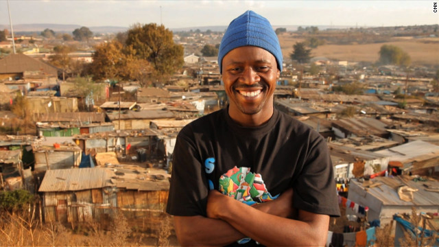 Thulani Madondo struggled as a child growing up in the slums of Kliptown, South Africa. Today, his Kliptown Youth Program provides school uniforms, tutoring, meals and activities to 400 children in the community. "We're trying to give them the sense that everything is possible," he said. See more photos of Thulani Madondo