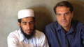 Sheikh Mohammed Abu Billal, who operates a safe house for captives who manage to escape the traffickers, sits with CNN's Fred Pleitgen.
