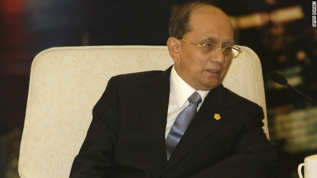 The announcement comes as Burmese President Thein Sein is due to visit the United States.