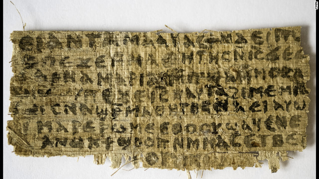Un papiro del siglo II insinúa que Jesucristo tenía "esposa"