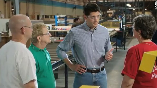Ryan for Congress ad: Safety goggles for safety campaign