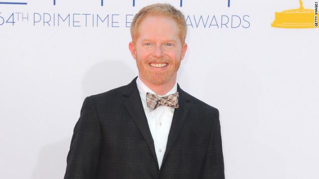 Jesse Tyler Ferguson's special bow-tie for Emmys