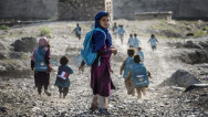 Afghan girls take brave first step