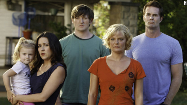 Martha Plimpton, second from right, who plays Virginia on 