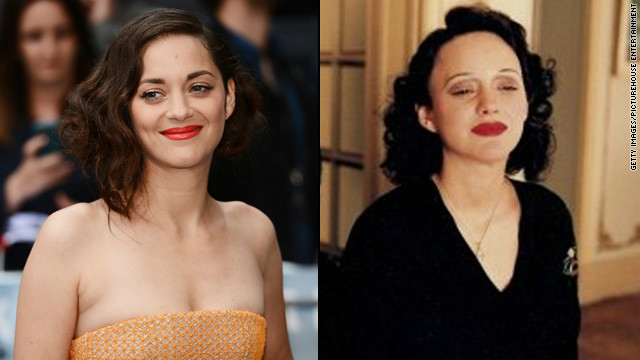 Critics heaped praise on Marion Cotillard's award-winning portrayal of French icon Edith Piaf in 2007's "La Vie en Rose." The physical part of her transformation into Piaf took patience, with <a href='http://www.usatoday.com/life/movies/movieawards/oscars/2008-02-14-marion-cotillard-main_N.htm' >Cotillard's role demanding</a> five hours in a makeup chair. 