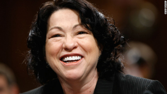 Justice Sonia Sotomayor is the court's first Hispanic and third female justice. She was appointed by President Barack Obama in 2009 and is regarded as a resolutely liberal member of the court.