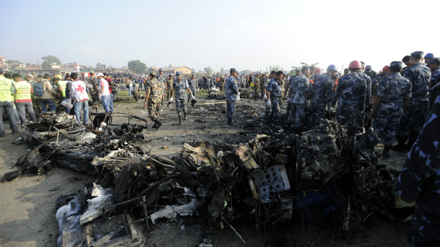 Seven Britons, seven Nepalese and four Chinese were killed in the crash.