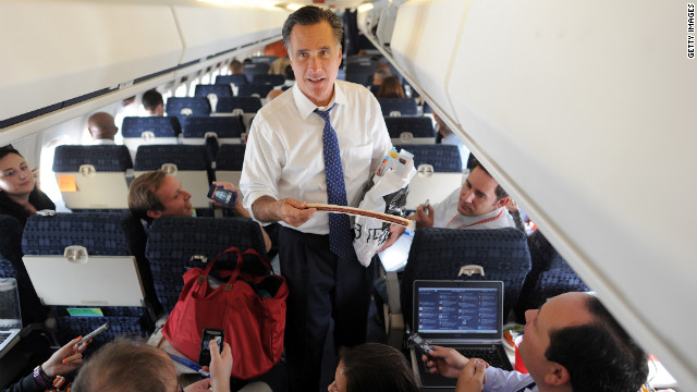 Look at words over wardrobe, Romney says