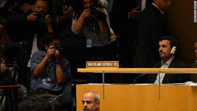 Camarógrafo de Ahmadinejad desertó durante la Asamblea General de la ONU