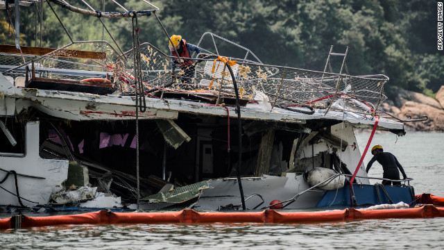 Photos: Deadly Hong Kong ferry crash