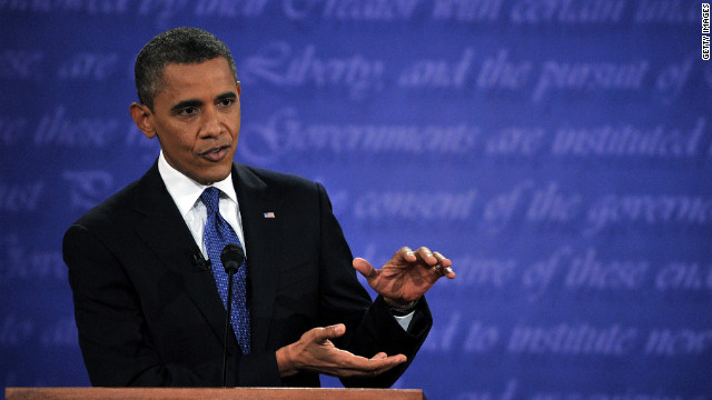 Obama defended his record and challenged his rival's proposals.
