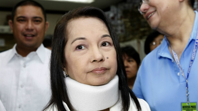 Former Philippine President and now Congresswoman Gloria Macapagal Arroyo was arrested on corruption charges.