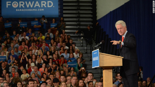 Bill Clinton to hit the campaign trail again for Obama