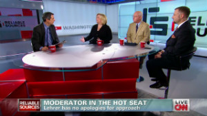moderator debate raddatz seat hot cnn martha won thursday who