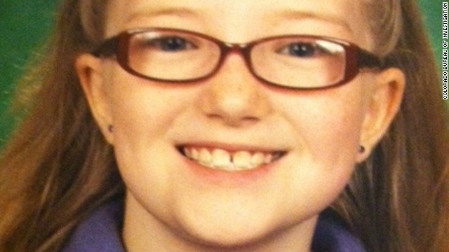 Jessica Ridgeway, 10, was last seen by her mother as she left for school in Westminster, Colorado.