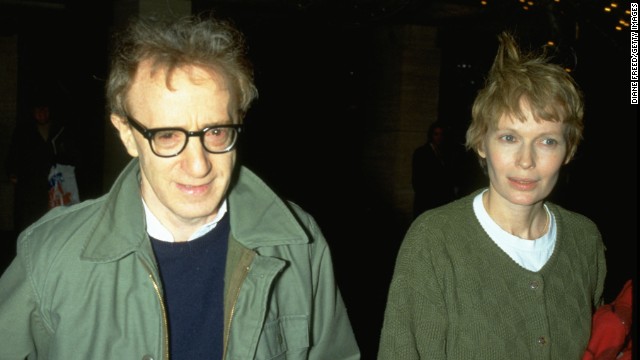 Mia Farrow appeared in several of Woody Allen's films before the couple went their separate ways in 1992. The pair reportedly split after Farrow found out about Allen's sexual relationship with one of her adopted daughters, whom Allen married in 1997.