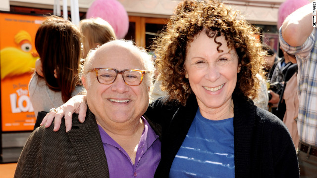Danny DeVito's trying to work it out with Rhea Perlman