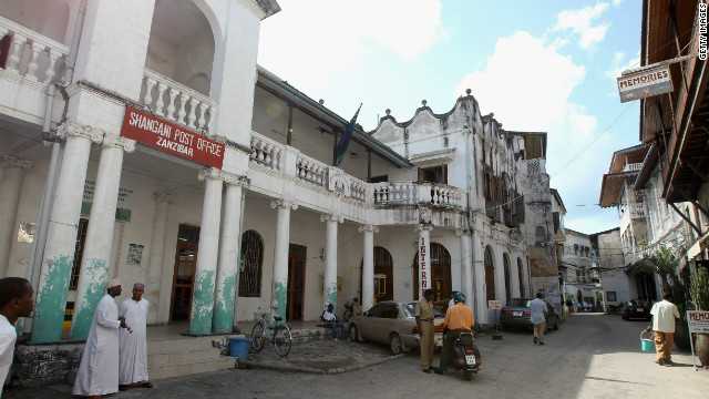 Stone Town in Zanzibar is a UNESCO World Heritage Site.