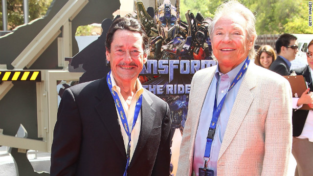 Optimus Prime and Megatron, the yin and yang of the "Transformers" franchise, have sold millions of toys for nearly 30 years, not to mention those blockbuster movies. Peter Cullen, left, has been the instantly recognizable voice of Optimus for almost all of those years. Frank Welker -- a veteran of hundreds of voice roles -- recently returned to the part of Megatron on the animated series, "Transformers Prime," co-starring with his old friend Cullen.