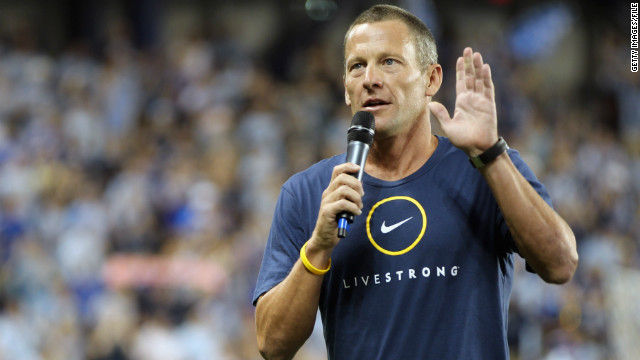 Lance Armstrong stepping down from Livestrong charity