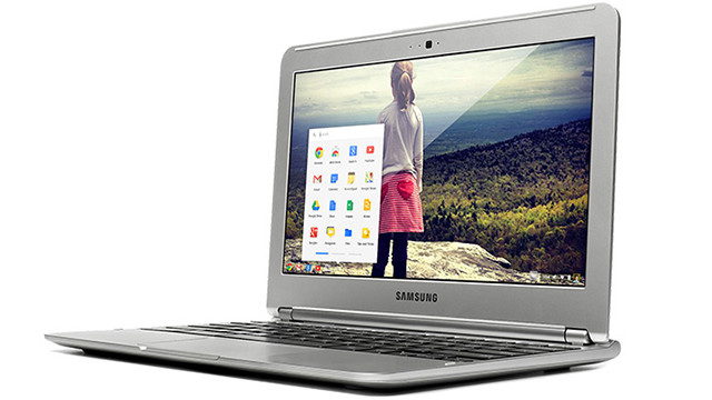 The new $250 Chromebook laptop from Google, made by Samsung.