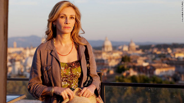 Based on Elizabeth Gilbert's memoir, Roberts stars alongside Javier Bardem in 2010's "Eat Pray Love." The romantic drama follows Roberts' character as she travels to Italy, India and Bali.